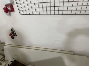 вешалки для магазина: Magaza ucun Polka ve Kassa Stolu Tərkib: - Resepsiyon/qatib masası — 9