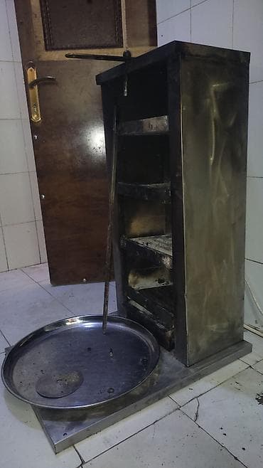 Paslanmayan poladdan hazırlanmış şiş kababı aparatıdır (şaşlıq/şiş — 1