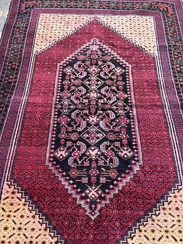 antik xalça: Xalça – əl işi, klassik Şərq naxışlı - Ölçü: təxmini orta ölçülü — 3