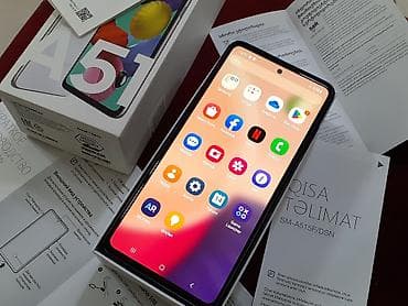 Samsung Galaxy A51 5G, 128 GB, Zəmanət, Düyməli, Sensor