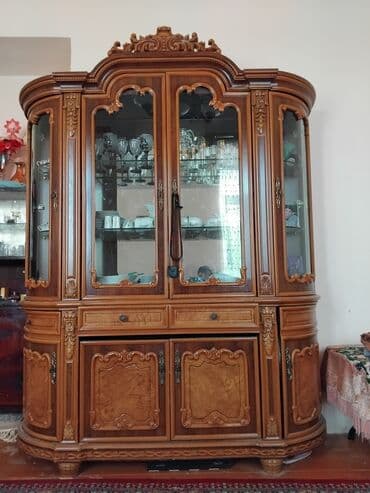 стол стул для зала: İşlənmiş, 4 qapılı Bufet — 3