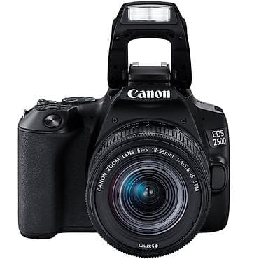 i7 processor: Canon EOS 250D DSLR fotoaparat - 24.1 MP APS-C CMOS sensor – yüksək — 1