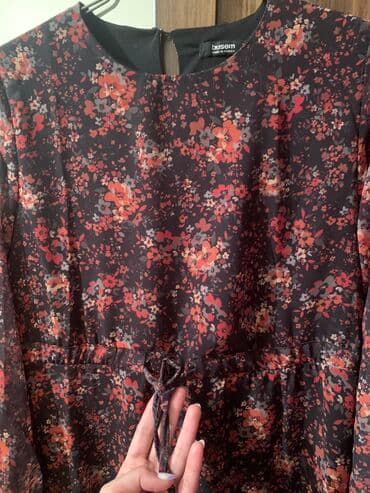 купить вечернее платье в баку: TÜRKİYƏNİN BUSEM FİRMASI! Yaz,payız üçün don,şifon,S,M razmer 50 azn — 3