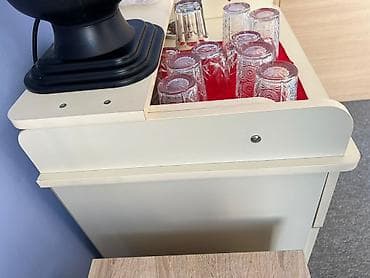 paris mebel gence: Ofis mebelləri dəsti - İş masası: Kompakt ölçülü, taxta teksturalı — 4