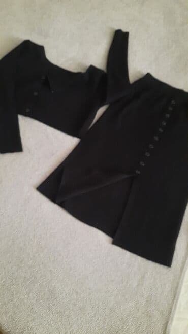 zamşa qadın ətəkləri: Yeni 1 defe geynilib s.m.l — 1