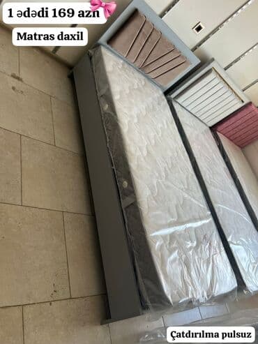 divan carpayı: Новый, Односпальная кровать, С матрасом — 1