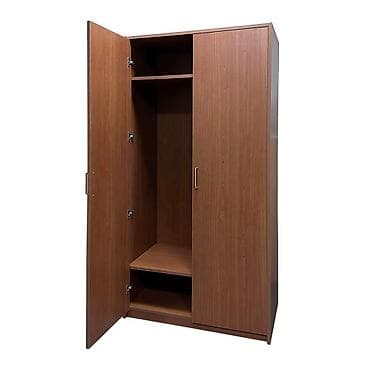 dolablar paltar: 2 qapılı, Qəhvəyi, Taxta, Açılan, Düz dolab — 4