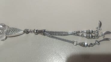 kehraba tesbeh: Büllur durr Nəcəf daşı billur orginal natural təbii təsbeh təsbeh – — 3