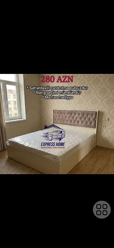 ortopedik matras sumqayit: Məhsul: İki nəfərlik çarpayı (matras daxildir) Xüsusiyyətlər: - — 5