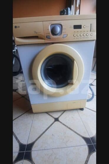 Paltaryuyan maşın LG, 7 kq, İşlənmiş, Avtomat, Qurutma var, Kredit yoxdur, Ünvandan götürmə — 2