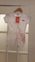 женские спортивные костюмы на синтепоне: Qadınlar üçün idman dəsti – Kappa marka - Rəng: ağ - Dəstə daxildir — 1