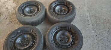 disklər 4 bolt: Dörd ədəd təkər diski komplekti. - Polad diskler: 5 boltlu — 1