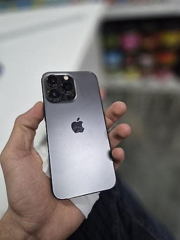 bərdə ayfon: IPhone 13 Pro, 128 GB, Black Titanium, Zəmanət, Face ID, Sənədlərlə — 2