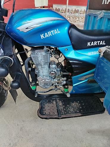 yanacaq ceni satilir: Kartal KT200SC üçtəkərli yük motosikleti - Güclü benzin mühərriki — 3
