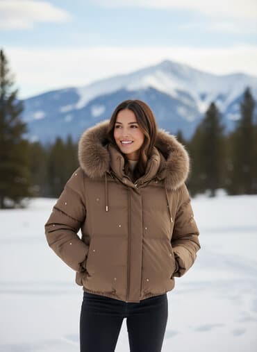 qadın kurtka: Puxovik kurtka, L — 1