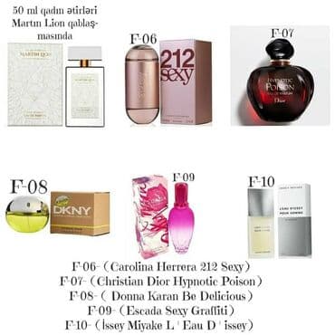 problemli dəri üçün kosmetikalar: 50 ml ətirlər – Martin Lion qablaşdırmasında Uniseks kolleksiya: - — 4