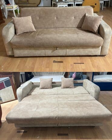 серая мебель: Диван, Раскладной, С подъемным механизмом, Платная доставка — 1