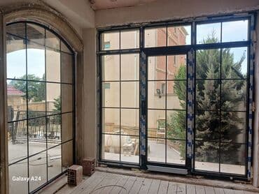 duskabin: Plastik qapi pencere izosistem cam palkon duskabina hebesebe cephe — 10