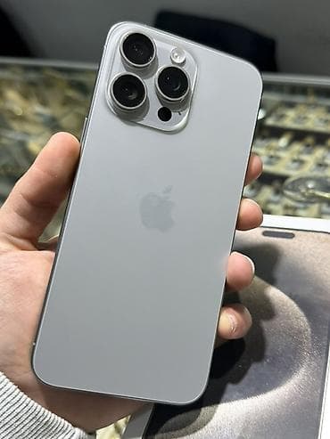 ayfon 13 ucuz: IPhone 15 Pro Max, 256 GB, White Titanium, Face ID — 4