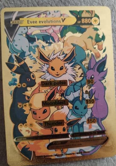 vizitka qabları sənədlər ucun saxlanma qabları: Pokémon kartlar — 3