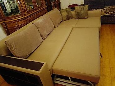 Ev üçün mebel: İşlənmiş, Künc divan, Divan, Bazalı, Açılan — 4