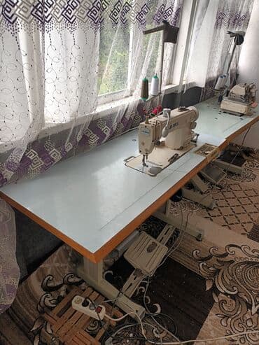 düz tikiş maşını: Tikiş maşını Juki, İşlənmiş,Elektromexaniki, 2 saplı — 1