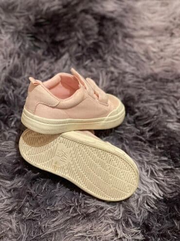 krassovkalar: Uşaq idman ayaqqabısı – H&M - Rəng: Açıq pudra/şam yemişi çalarlı — 4