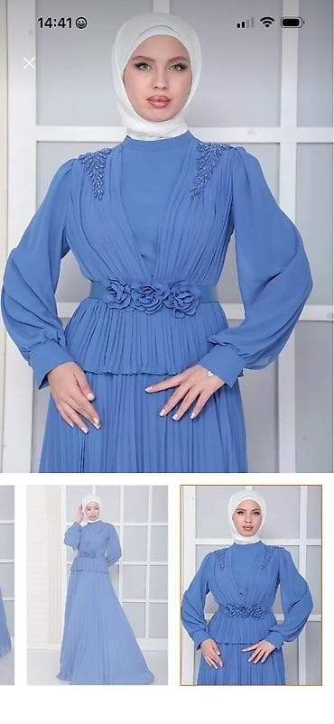 today parfum original: Məhsul: Iodmela – “Omuz və Kəmər Detaylı Pliseli” uzun don - Rəng — 2