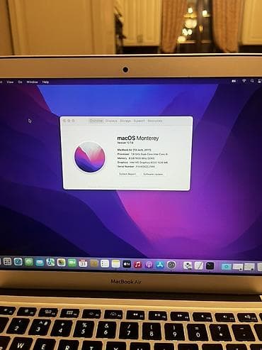 ucuz macbook air: Apple MacBook Air (13") – gümüş rəng, alüminium gövdə. Xüsusiyyətlər — 5