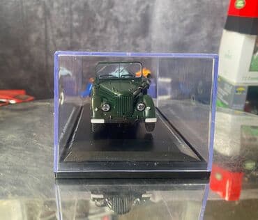 metbex tavan modelleri: Коллекционная модель ГАЗ-69 Парадный зеленый 1965 НАШ Автопром — 7