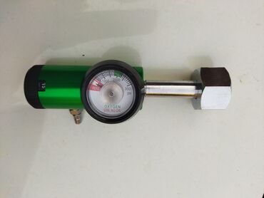 Yaşıl rəngli oksigen reduktoru. Oksigen balonunda təzyiqi tənzimləmək lalafo.az -da Yaşıl rəngli oksigen reduktoru. Oksigen balonunda təzyiqi tənzimləmək