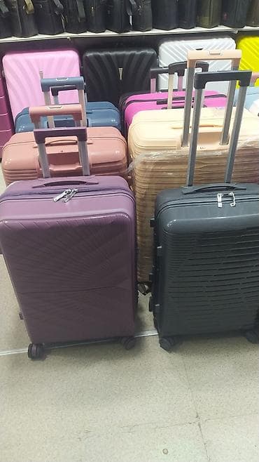 çamta: Sərt korpuslu təkərli səyahət çemodanları - Material: yüngül və — 2