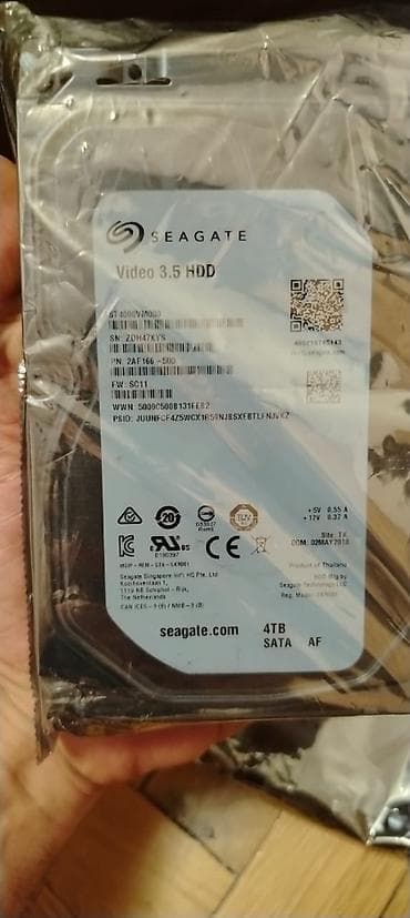 disk satisi: Seagate Video HDD 3.5" SATA – 2TB / 3TB / 4TB / 6TB / 8TB / 10TB — 2