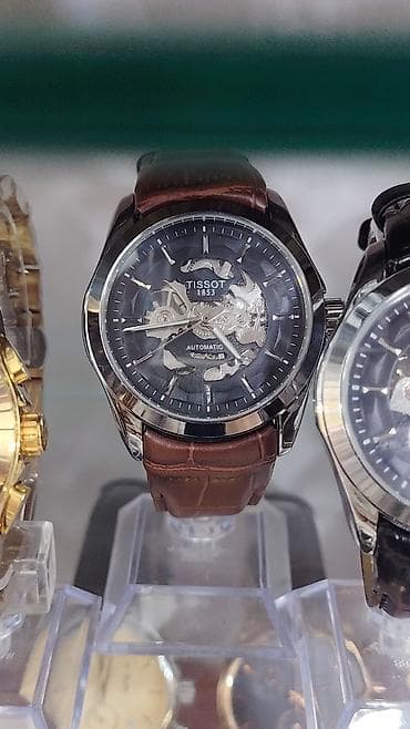 Наручные часы: Tissot Skeleton avtomatik saatlar - Mexanizm: avtomatik (öz-özünə — 6