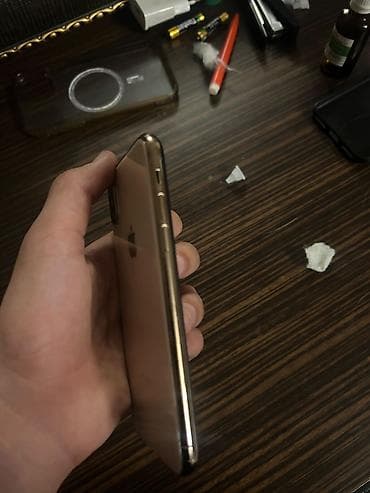 iphone xs pro max: IPhone Xs, 64 GB, Qızılı, Face ID — 7