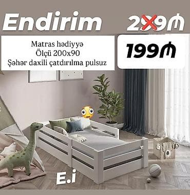 - Dolablı yazı masası: 150x150x55 sm ölçüdə. Sağ tərəfdə geniş iş — 4