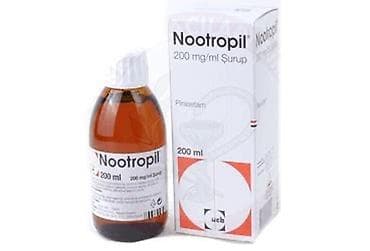 kurta: Nootropil – Piracetam şərbət/məhlul - Dozaj: 200 mg/ml - Həcm — 1