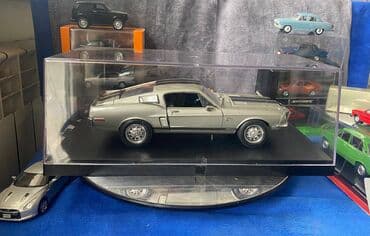 metbex tavan modelleri: Коллекционная модель SHELBY MUSTANG GT500KR silver 1968 Road — 3