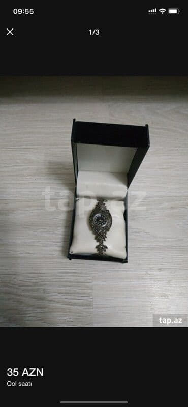 золотые комплекты с бриллиантами в баку: Qol saatı – zərif dizaynlı qadın saatı - Klassik boyunbağı-naqişli — 3