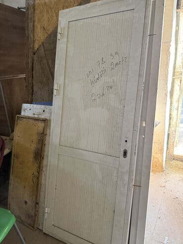 hamam qapları: Aliminum çərçivəli 4 ədəd qapı ölçülər 70x 2 metr 1 ədəd 78 x 2 metr — 2