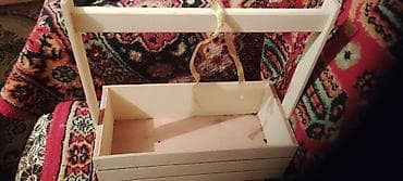 Səbət - taxtadan 10 man qara taxtadan qutu -10 man. onlarıda