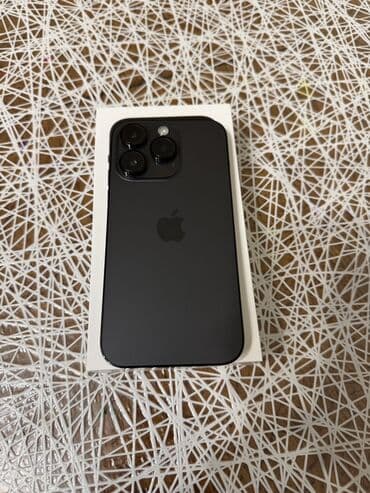 islenmis ayfonlar: IPhone 14 Pro, 256 GB, Qara, Face ID — 1