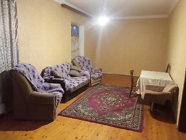 qarayevde satilan evler: 3 otaqlı mənzil – mebellə - Geniş qonaq otağı: divan-kreslo dəsti — 2