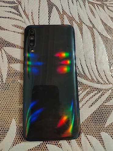 Samsung Galaxy A50, 64 GB, rəng - Qara, Barmaq izi
