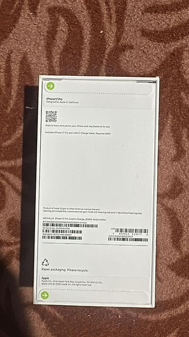 ayfon 2: IPhone 17 Pro, 256 GB, Narıncı — 2