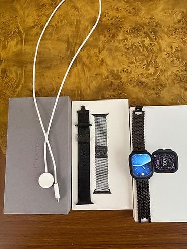 apple eatch: Apple Watch Ultra 3 49mm Black Titanium(titanium loop) demek olar — 3