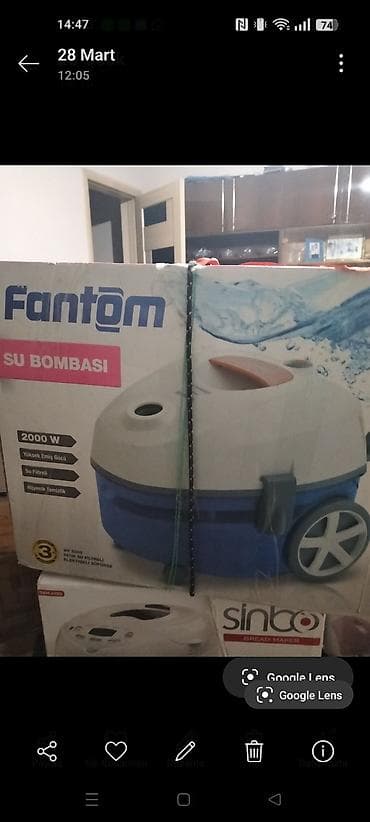 ipone 5 s: Bir paket məişət texnika dəsti: 1) Fantom “Su Bombası” – su filtri — 1