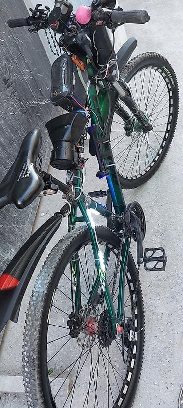 mini velosiped: Tam aksesuarlarla təchiz edilmiş dağ velosipedi Xüsusiyyətlər: - 29" — 6