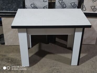 stol stul kuxna ucun: Dördbucaq masa, Açılmayan, Sadə laminat, Zəmanətsiz — 2