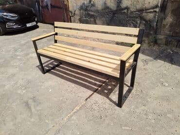 Sifarişlə bağ yelləncəkləri: Söykənəcək ilə, Qollu, Taxta, Azərbaycan, Kredit yoxdur — 3